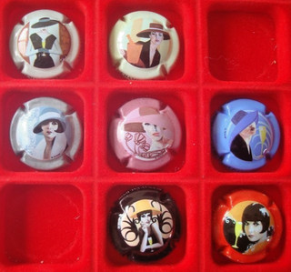 Capsules de champagne AUGUSTIN N° 11 à 11 f