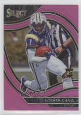 2021 Panini Chronicles Draft Picks Select Pink Ja'Marr Chase #262 08uq