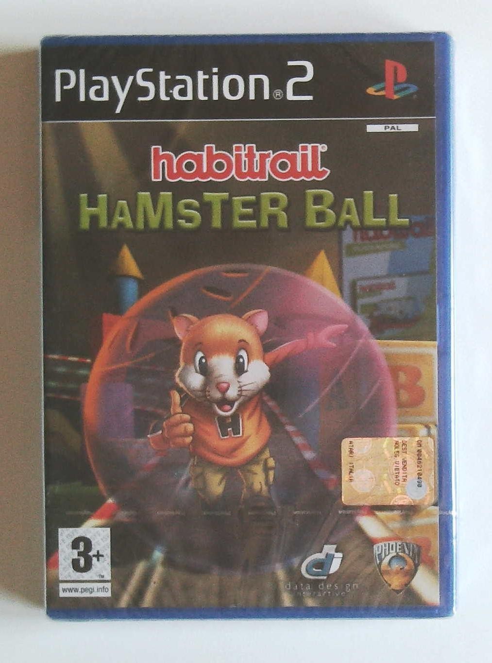 PS2 : HABITRAIL HAMSTER BALL - Nuovo, sigillato! PLAYSTATION 2 - CONS 24/48H