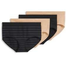 Jockey Seamfree Brief Panty Set of 2 Beige M New