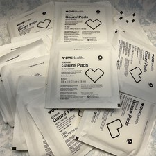 Sterile Gauze Pads Ultra-soft 3 IN x 3 IN  75 Ct  New