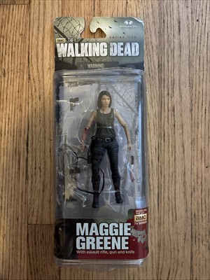 The Walking Dead Series 5 Maggie Greene 5'' Action Figure McFarlane Toys 2014 NIP