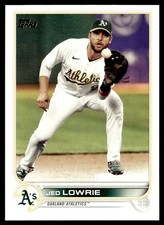 2022 Topps Jed Lowrie Oakland Athletics #343