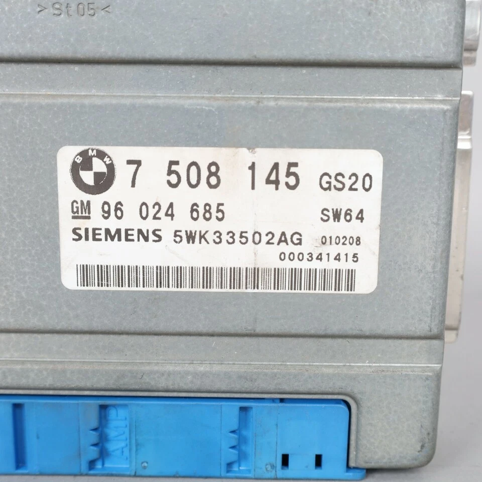 BMW 525it E39 2001 módulo de control de transmisión TCM TCU OEM usado Foto 2 de 4