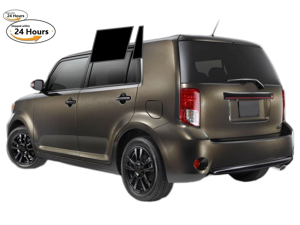 Kit de película de tinte de ventana de 2 capas precortada personalizada computarizada para 08-15 Scion XB 4 puertas Foto 3 de 4