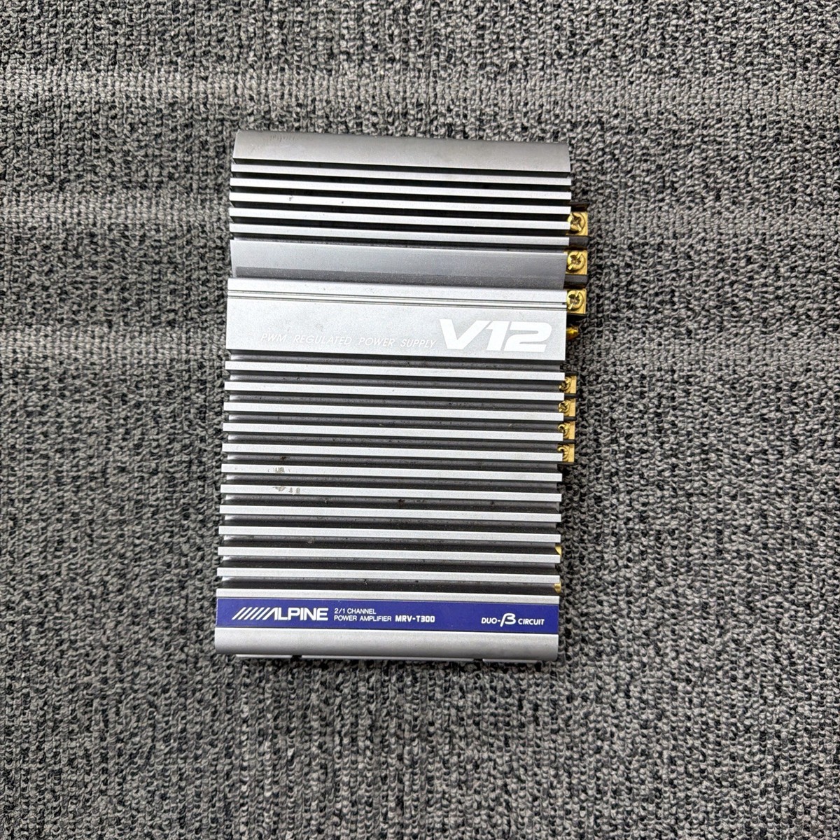 Alpine MRV-T300 2-Channel Car Audio Power Amplifier V12 Duo B