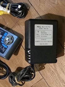 Vintage 1989 NEC PC Engine Shuttle Gaming Console Japan w/ Box - WORKS!