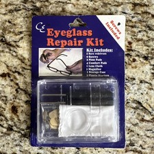Eyeglass Repair Kit   Optical Tool Assorted Set with Screws, Nuts  Nose - New
