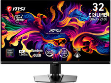 MSI 32 inch UHD 4K 240Hz Adaptive Sync HDR500 OLED Gaming Computer Monitor with