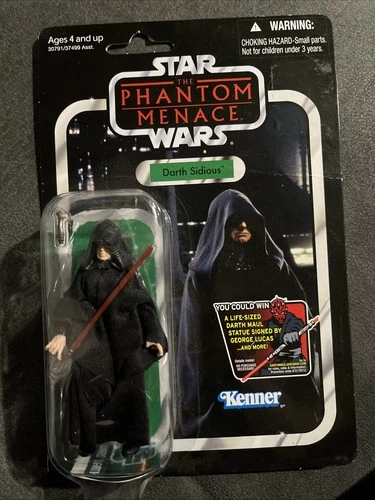 STAR WARS THE PHANTOM MENACE VINTAGE COLLECTION VC79 DARTH SIDIOUS ACTION FIGURE