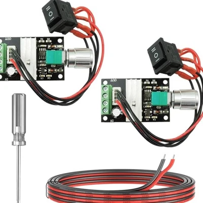 DC Motor Drehzahlregler PWM 1203BB 6-28V 3A 80W reversible Motortreiber für G... - Bild 1 von 4
