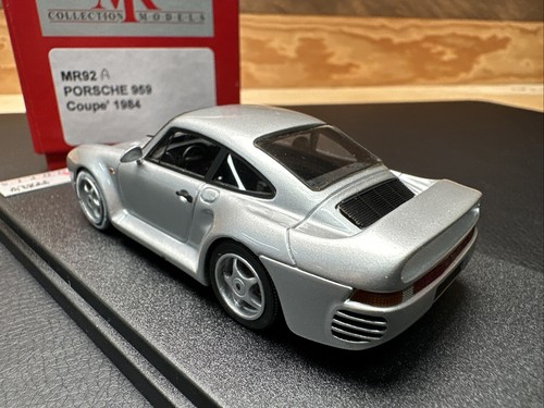 MR Collection Models 1/43 Porsche 959 Coupe 1984 MR92A silber #176/499 - Bild 10 von 20