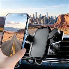 Car Mount Air Vent Phone Holder Swivel Cradle Strong Grip AC for Smart Phones