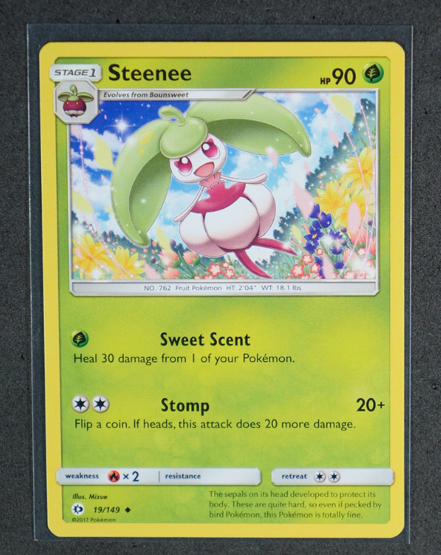 Steenee Uncommon #19/149 SM Base Set 2017 NM