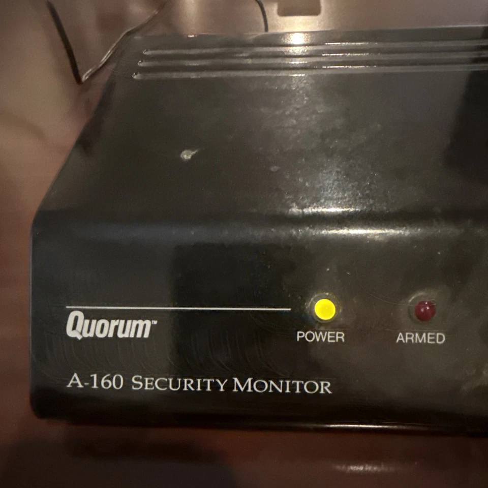 Quorum A-160 Security Monitor - Used, Fully Working, Includes Key - Image 2 of 4