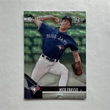 Topps 2021 Bowman Platinum Foilboard Nick Frasso Blue Jays #TOP-19 /299