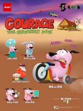 Courage the Cowardly Dog 2 full set Toy Figure Lot Of 6 Cartoon Network