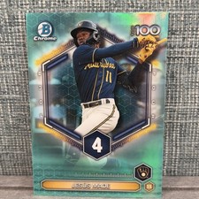 2026 Bowman Chrome #BTP-4 Jesus Made Scouts Top 100 Aqua Refractor /125 SP 