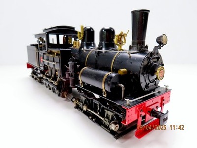 (1WC08) ASTER  Spur 1  US Dampflok SHAY Class B 3-Zylinder NR 6, Echtdampf, L...