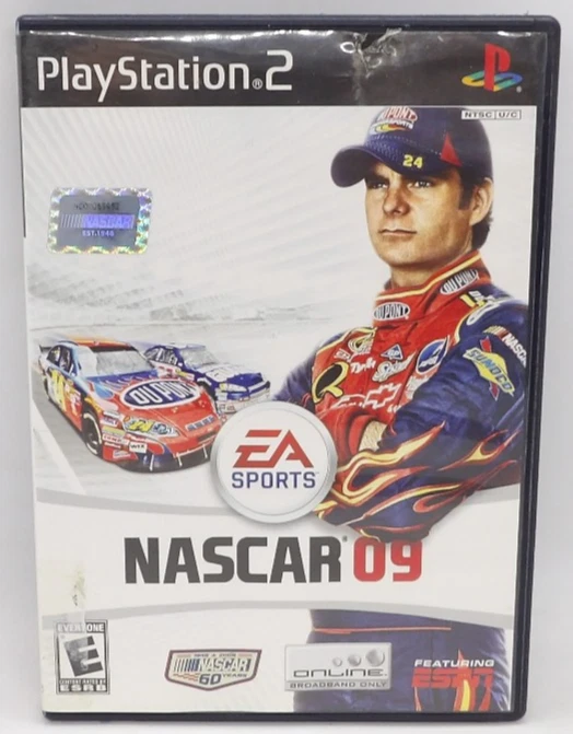 PS2 Nascar Game Bundle of 4: Nascar 09, Nascar Heat 2002, Nascar 07, Nascar 08 - Image 2 of 4