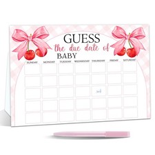 Pink Bow Baby Shower Decorations, Bow Themed Party Decorations, Baby Shower A...