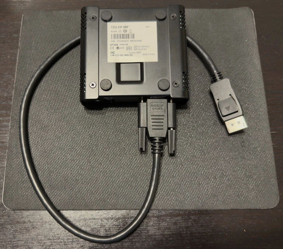 Matrox TripleHead2Go DP Edition T2G-DP-MIF Display Port Edition Black - Image 2 of 2