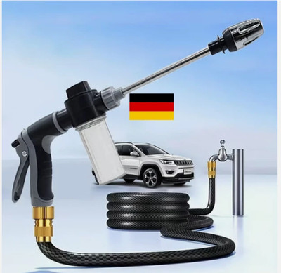 Turbo-Waschmaschine  Power-Hochdruckreiniger für jeden Gartenschlauch