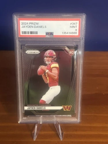 2024 Prizm Jayden Daniels Base PSA 9