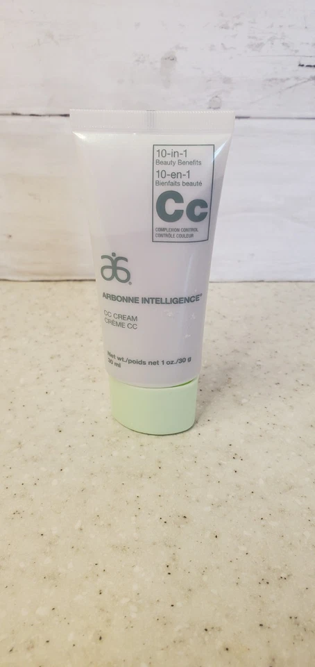 Crema Arbonne Intelligence CC tono oscuro 1 oz 30 ml control de tez sellada... Foto 2 de 4