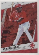 2020 Panini Chronicles Phoenix Ruby Wave 29/199 Aristides Aquino #5 2l4