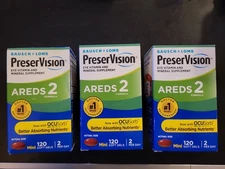 PreserVision AREDS 2 Vitamin Supplement Gel 360 Ttl gel cap  Exp 05/2026 