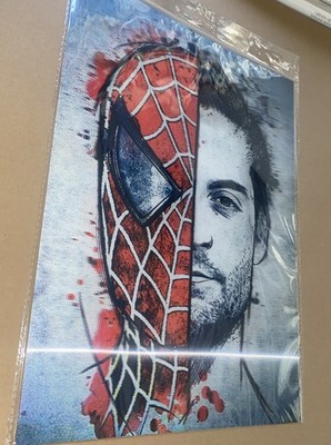 Spider-Man 3D Holographic Lenticular Poster Image Changing 3in1 FREE SHIPPING!