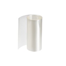 Heat Shrink Tube 115mm Flat Width Wrap for Dual Layer 18650 1 Meter Clear