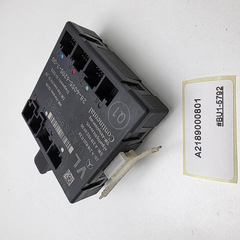 2011-2017 Mercedes-Benz CLS C218 Front Left Door Control Unit A2189000801 - image 3 of 4