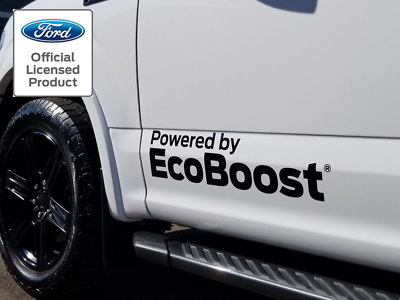 2018 Ford F-150 Powered By Ecoboost Graphics Decals Stickers Side Pair F150