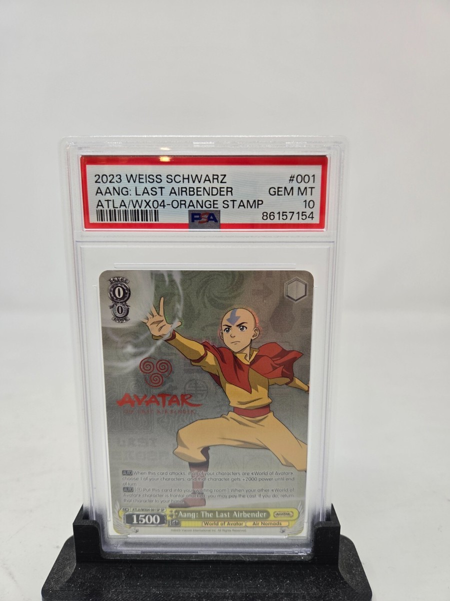 2023 Weiss Schwarz AANG Last Airbender Orange Stamp #ATLA/WX04