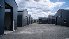 Stahlhalle 10x55x5m PV-Anlage vorbereitet Industriehalle Lagerhalle Lagerhaus