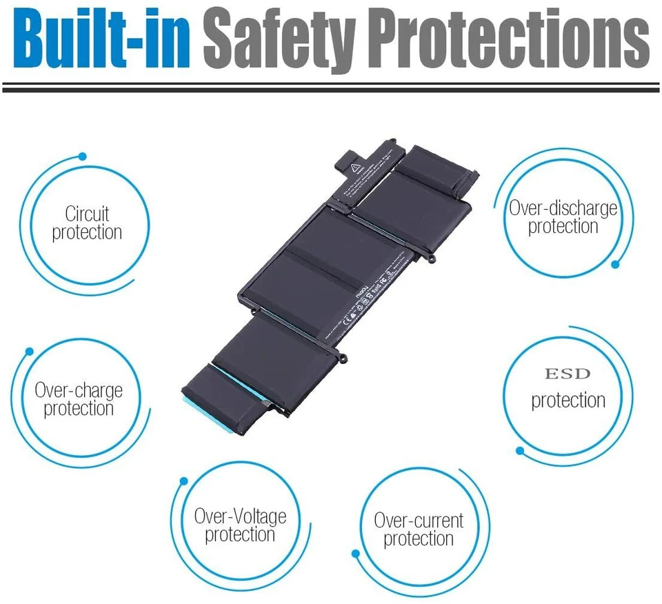 A1493 A1582 OEM Ersatzakku Für Apple Macbook Pro Retina 13" A1502 2013 2014 2015 - Bild 4 von 4