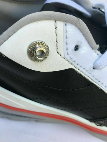 RAF SIMONS × CALVIN KLEIN 205W39NYC K0219 Cander7 Schwarz Weiss Rot Grau EU 42 - Bild 9 von 12