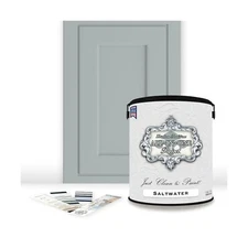 ALL-IN-ONE Paint, Durable cabinet and furniture paint. Built in primer and to...