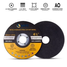 4-1/2" Cut Off Wheel 4.5 inch Metal Stainless Steel For Grinder Cutting Discs