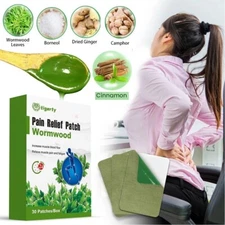 30 PADS KNEE PAIN RELIEF PATCHES - Fast Acting Arthritis Joint Soothing Wormwood