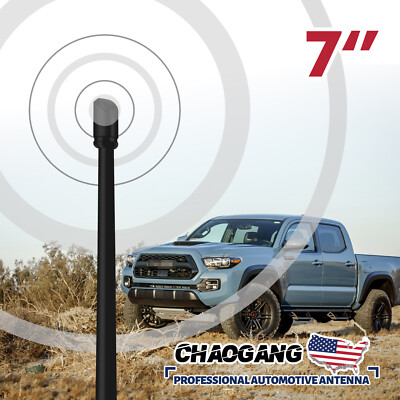 7'' Short Rubber Spiral Antenna Mast Radio AM/FM for  Tacoma 1995-2016 New