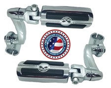 Se adapta a estriberas de carretera reposapiés Harley 1-1/4" Touring Electra Rode King Street Guide