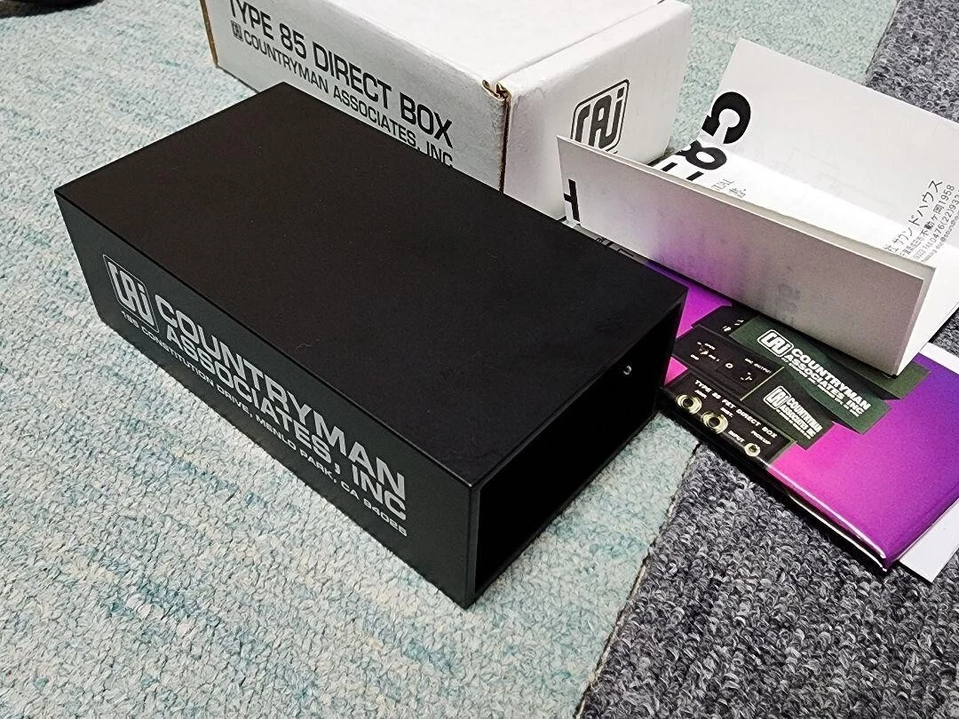 Countryman Associates Type 85 FET Class A Discrete Direct Box DI