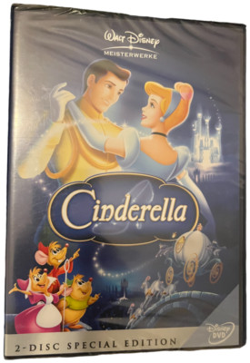 Cinderella DVD Neu 2-Disc Special Edition Walt Disney Meisterwerke Zeichentrick