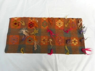 Unique  Rug Pillow Cover 12x23" Case from Rug Hidden Zipper Amazing Work - Image 1 of 4