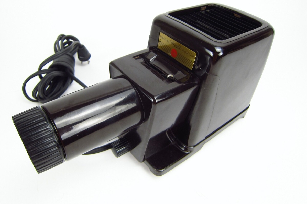 昭和レトロ　幻燈機　投影機　Yokoi Epidiascope Vintage Kodaslide Merit Projector Eastman Kodak Co with Carrying