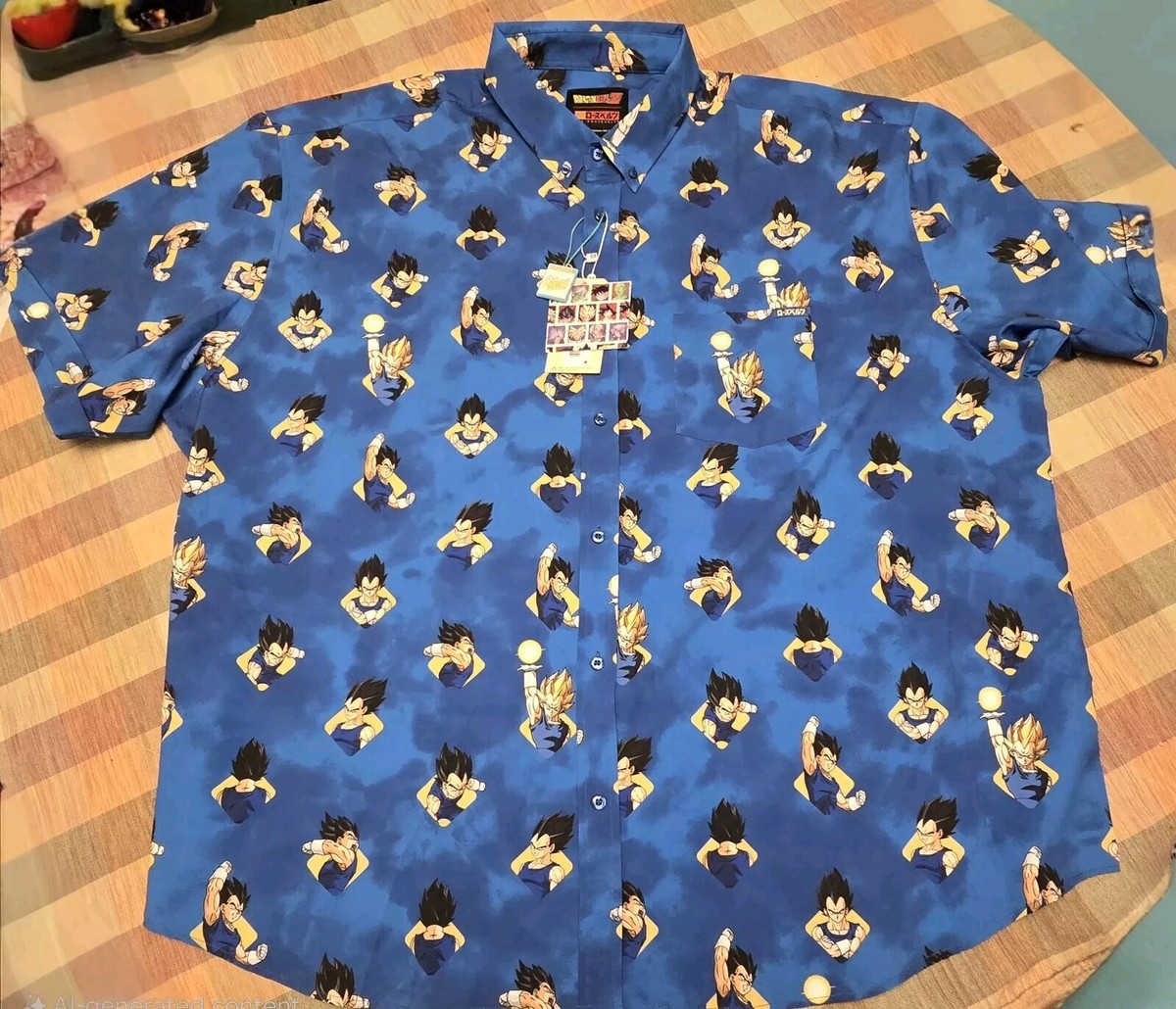 RSVLTS Dragon Ball Z The Vegeta Kunuflex LACC 2024 Short Sleeve