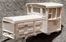 Funaro F&C 601  PLYMOUTH  Diesel YARD Switcher  Narrow Gauge HOn3  1-PIECE Shell